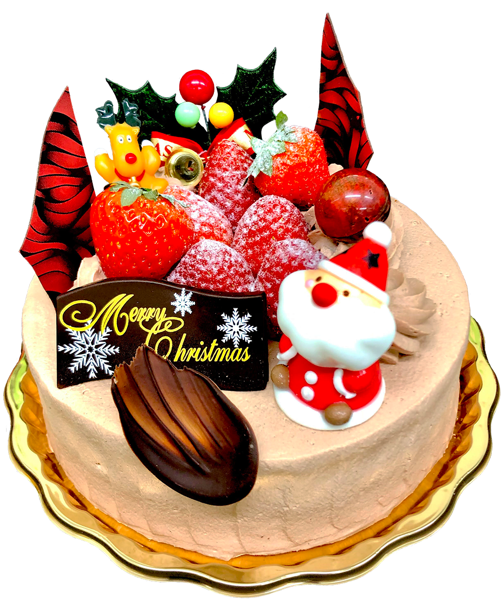 クリスマスケーキ「生チョコクリームデコレーション」