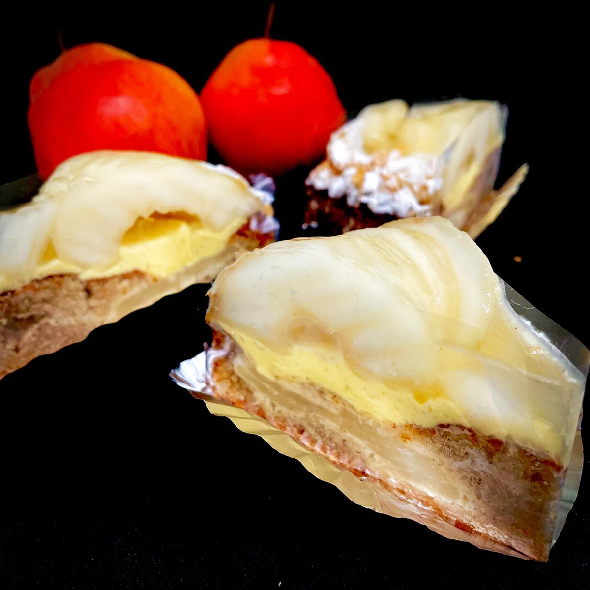紅茶と洋梨のタルト