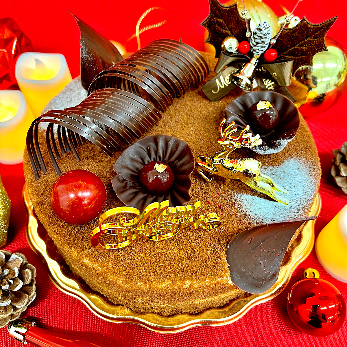 フォレノワール(クリスマスイベントケーキ)