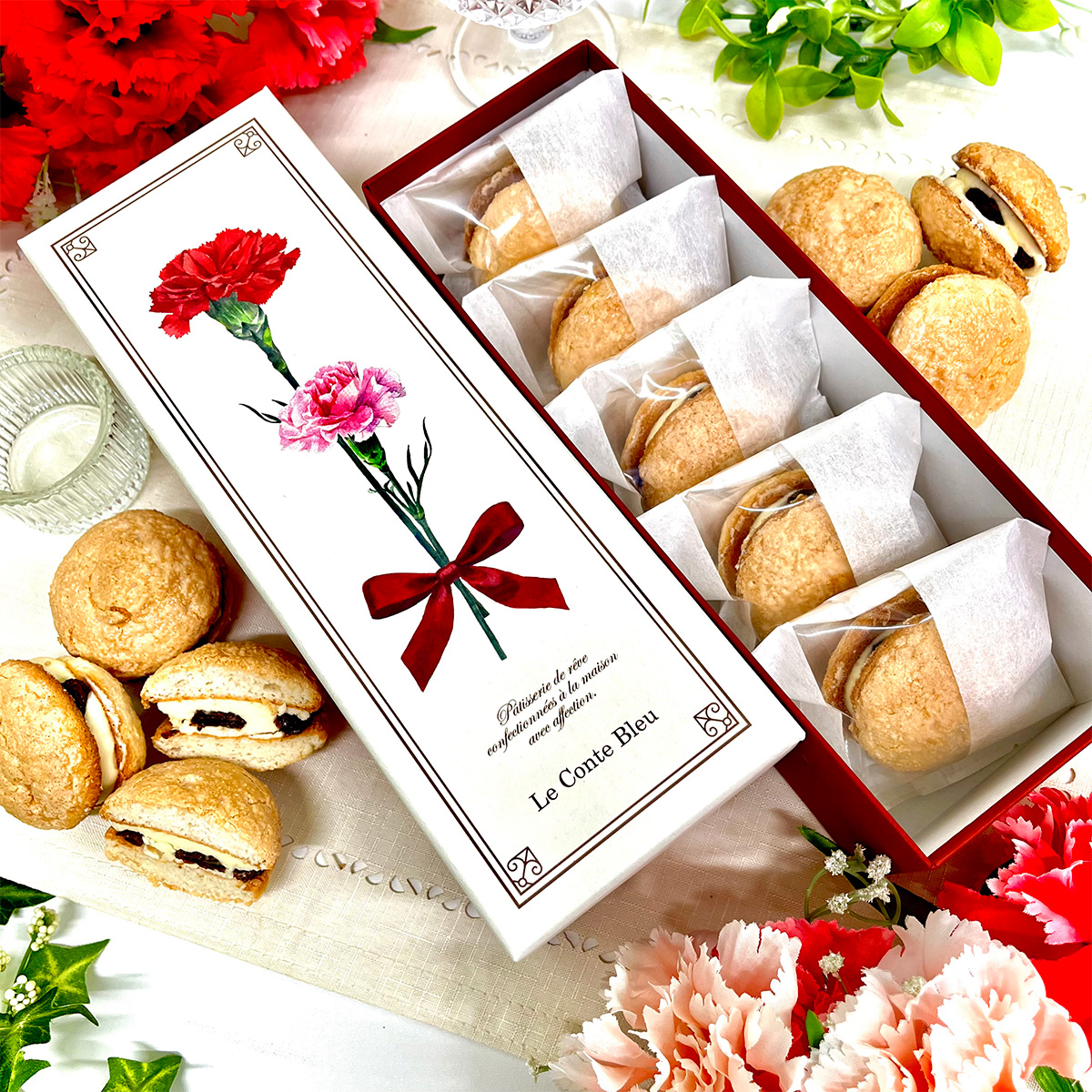 ダコワーズサンド ラムレーズン 母の日ギフト