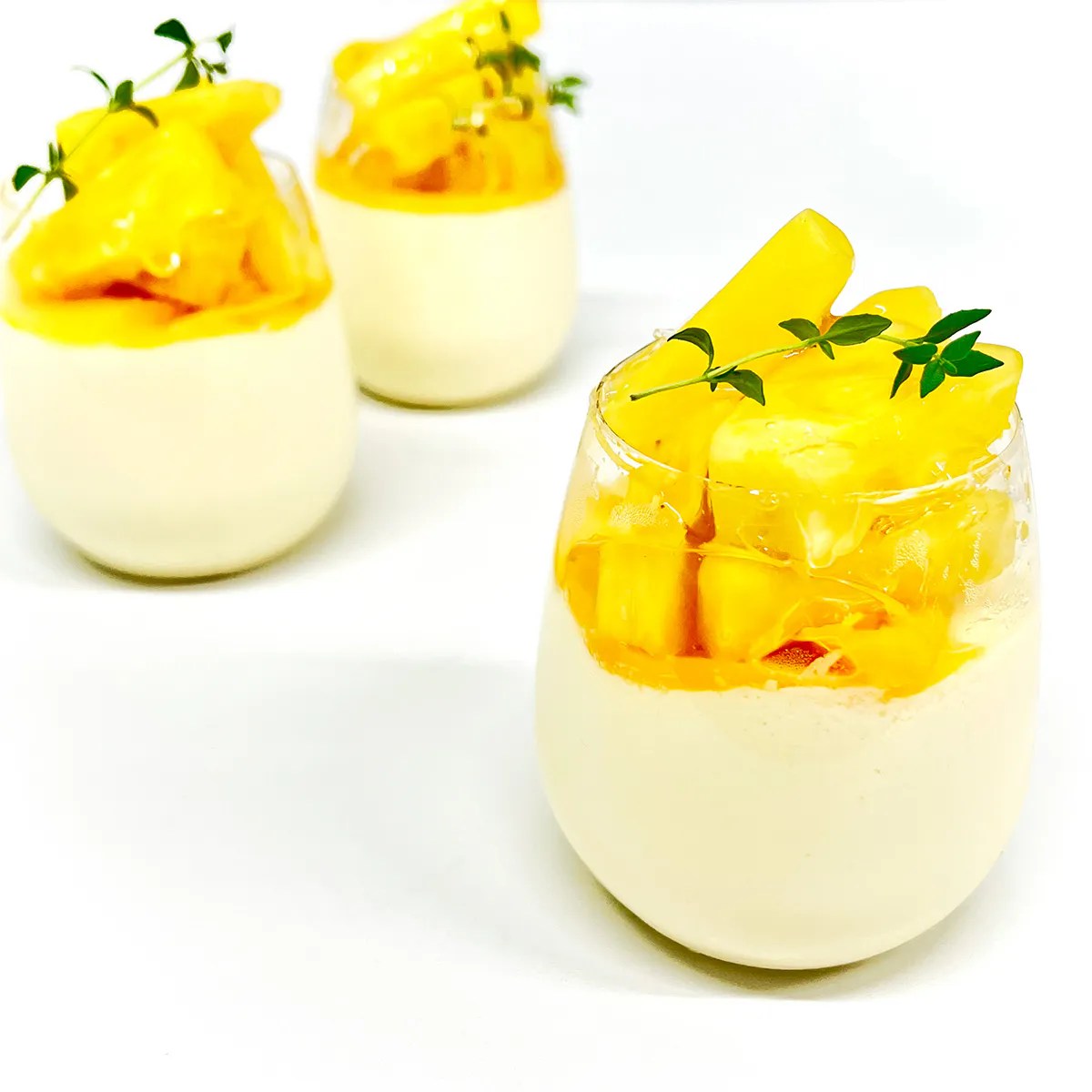 ゴールドバレルのレアチーズケーキ