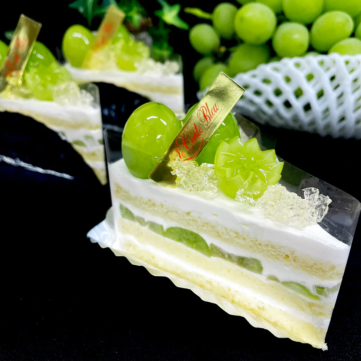 ジュエルマスカットのショートケーキ